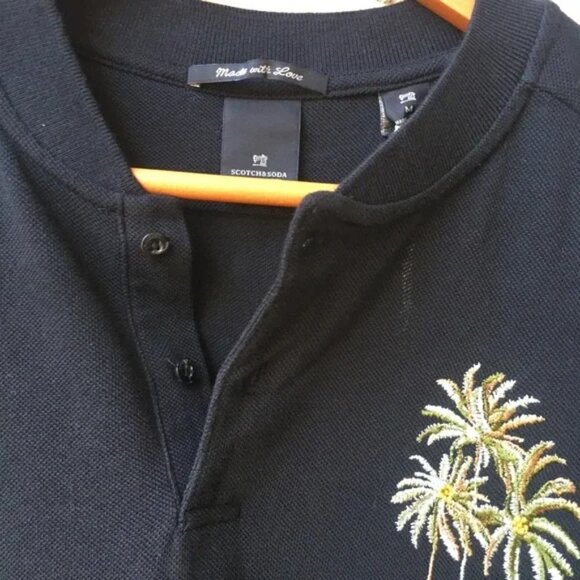 NEW NWT RARE Scotch & Soda Short Sleeve Shirt Size M - Picture 5 of 9